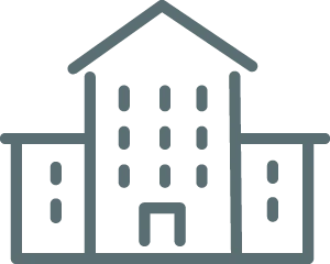 grey hotel icon fire protection from kauffman co